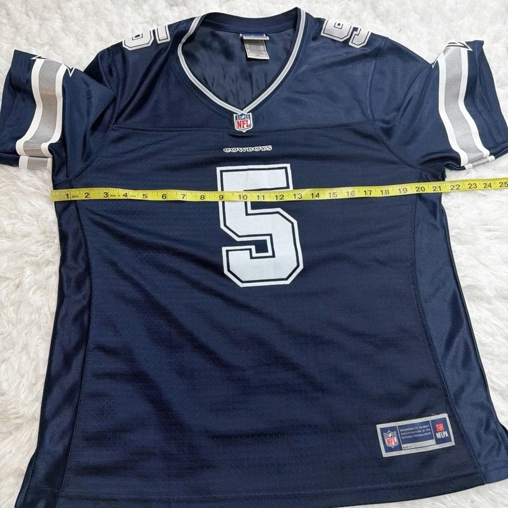 Dallas Cowboys Dan Bailey #5 Jersey‎ Womens L NFL Pro Line Blue Fan Apparel Gear